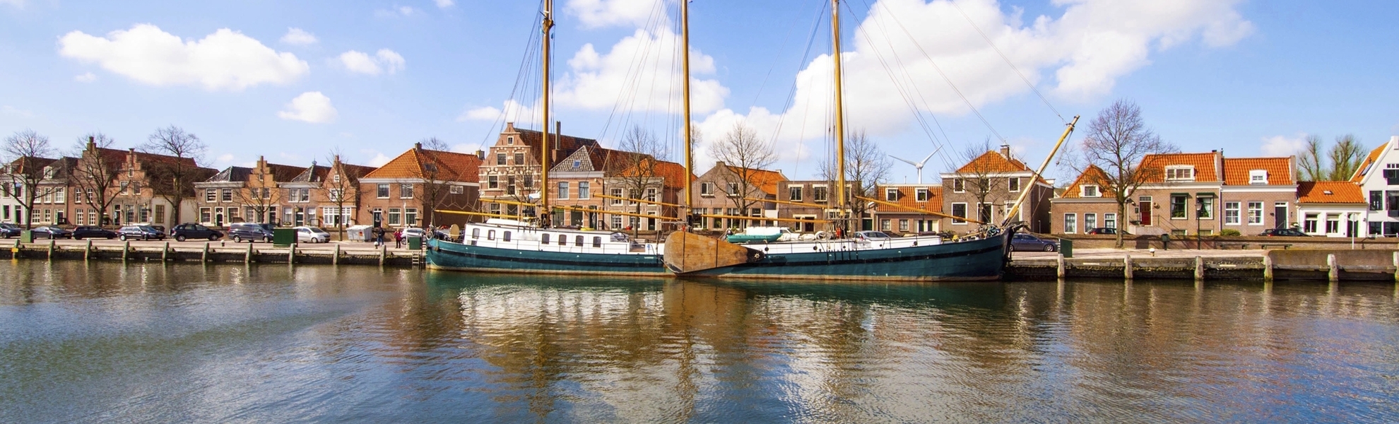 Der Hafen von Medemblick, Niederlande