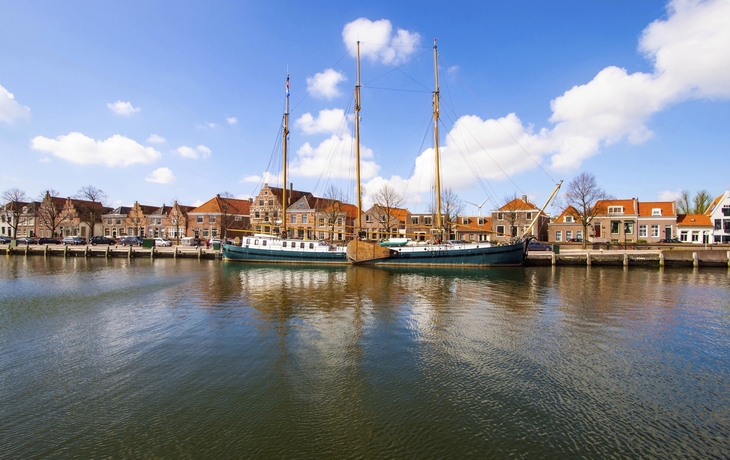 Der Hafen von Medemblick, Niederlande
