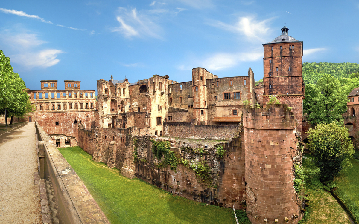 Schloss in Heidelberg, Deutschland
