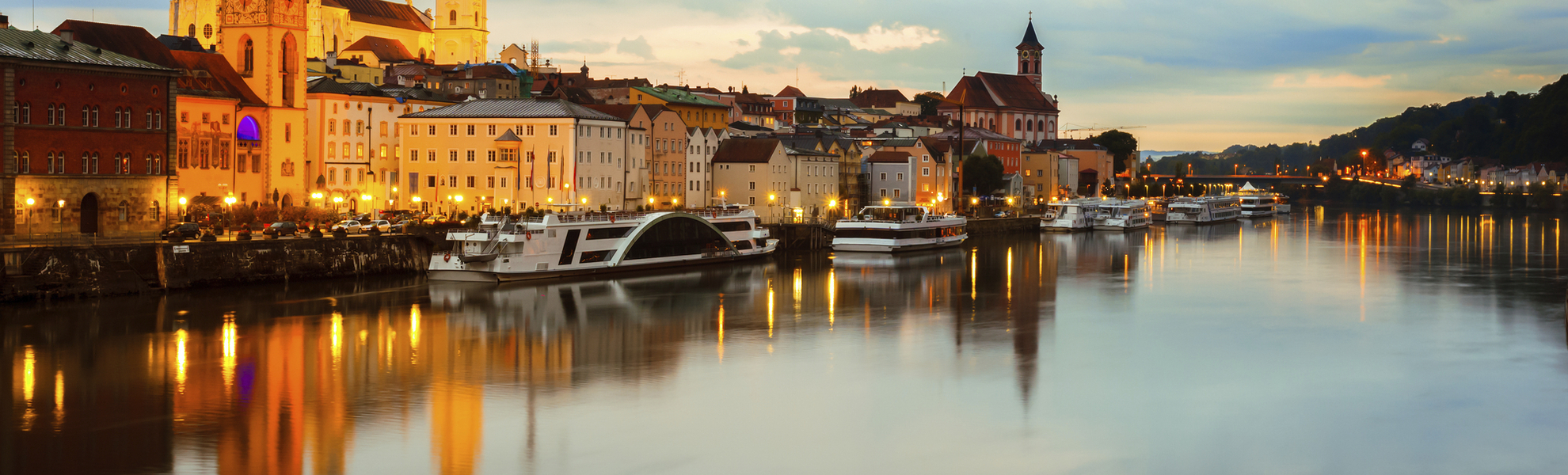 Ufer von Passau, Deutschland