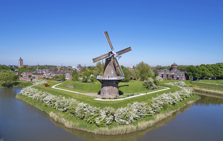 Windmuehle in Gorinchem, Niederlande