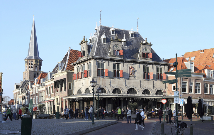 Roode Steen Platz in Hoorn, Niederlande