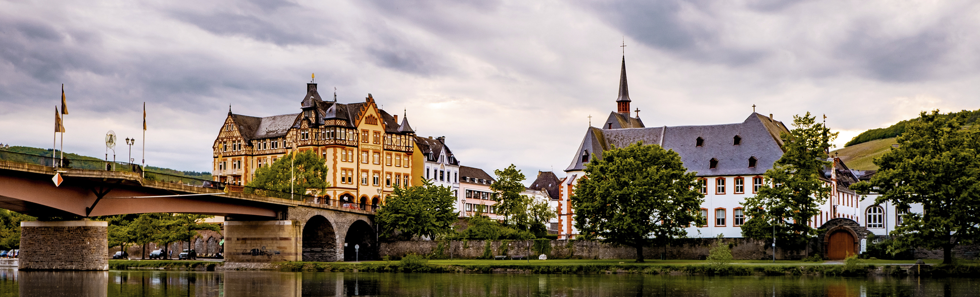 Bernkastel-Kues an der Mosel in Deutschland