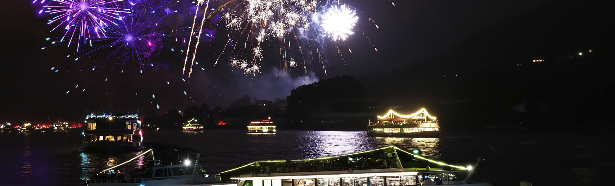Rhein in Flammen, Deutschland