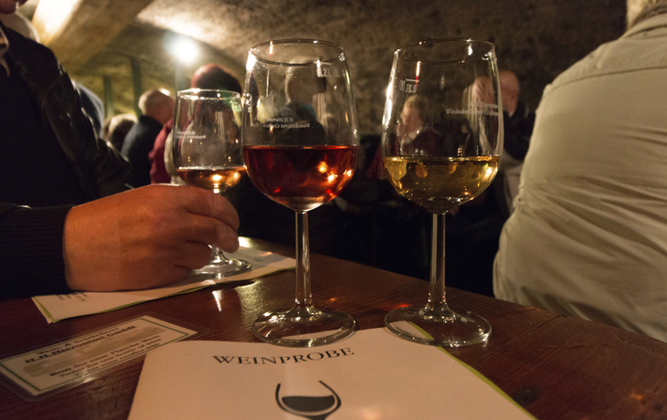 Weinkeller in Rüdesheim, Deutschland