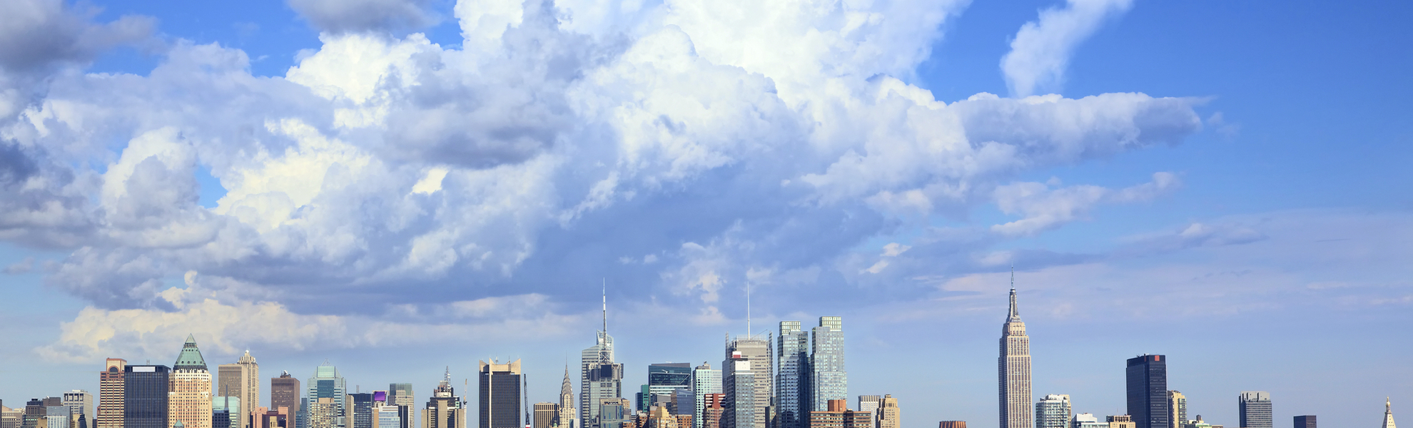 Skyline von Manhattan, New York, USA