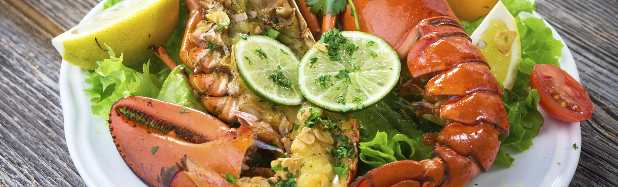 Frisch zubereiteter Hummer