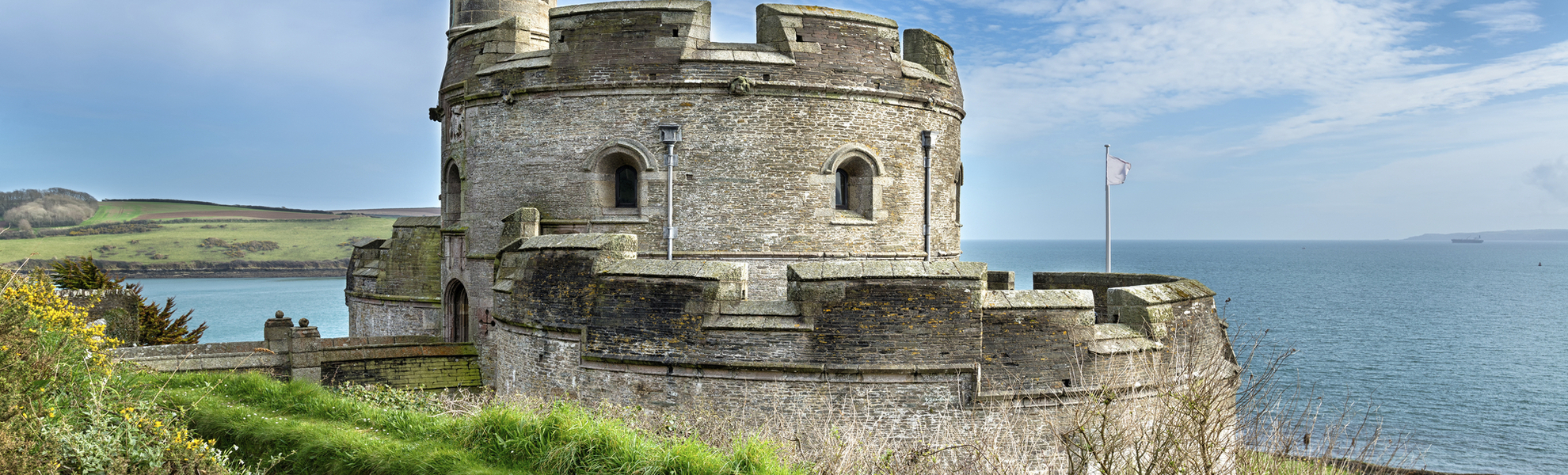 St. Mawes Castle bei Falmouth, England
