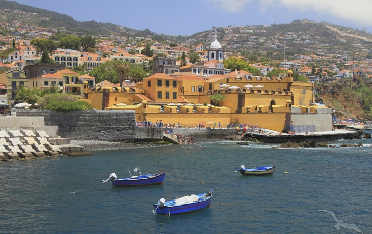 Die alte Festung von Funchal auf Madeira, Portugal