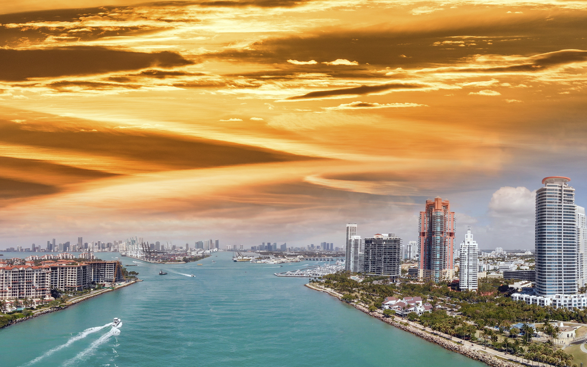 Miami Skyline, USA