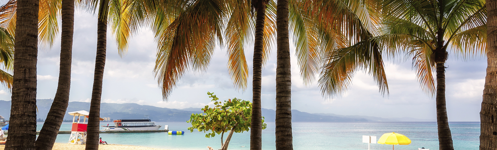 Montego Bay Strand auf Jamaika, Karibik