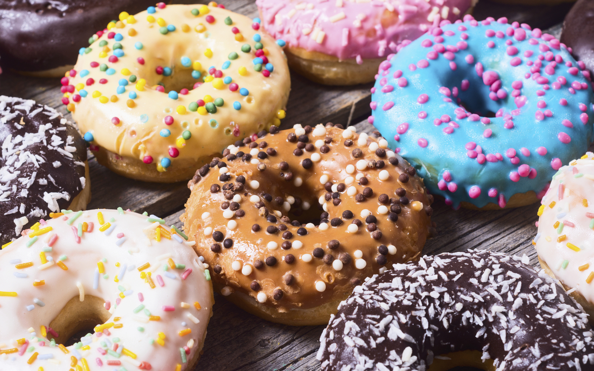 Bunte Donutmischung, USA