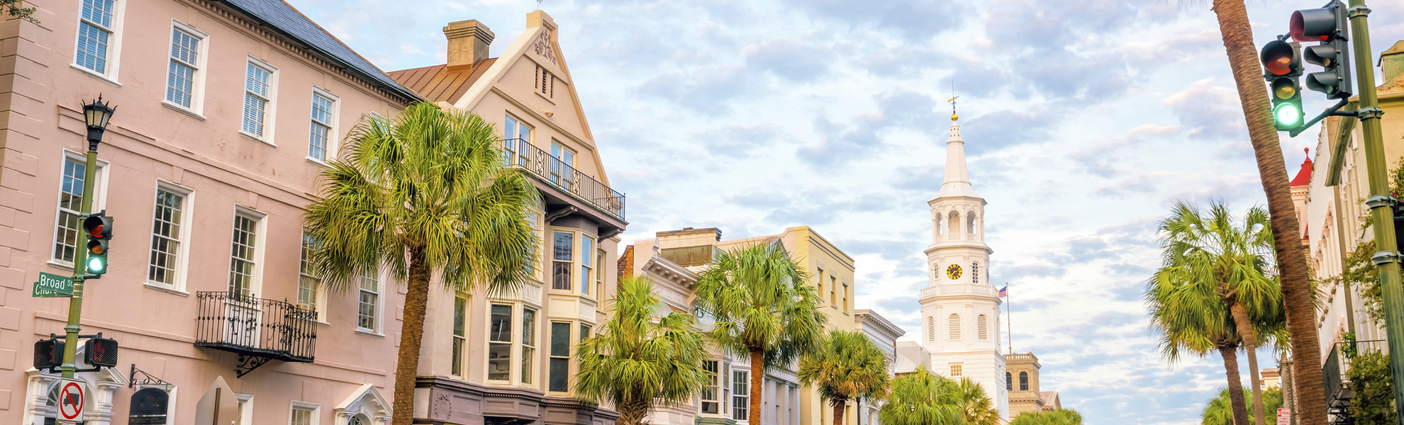 Stadtbild von Charleston, USA