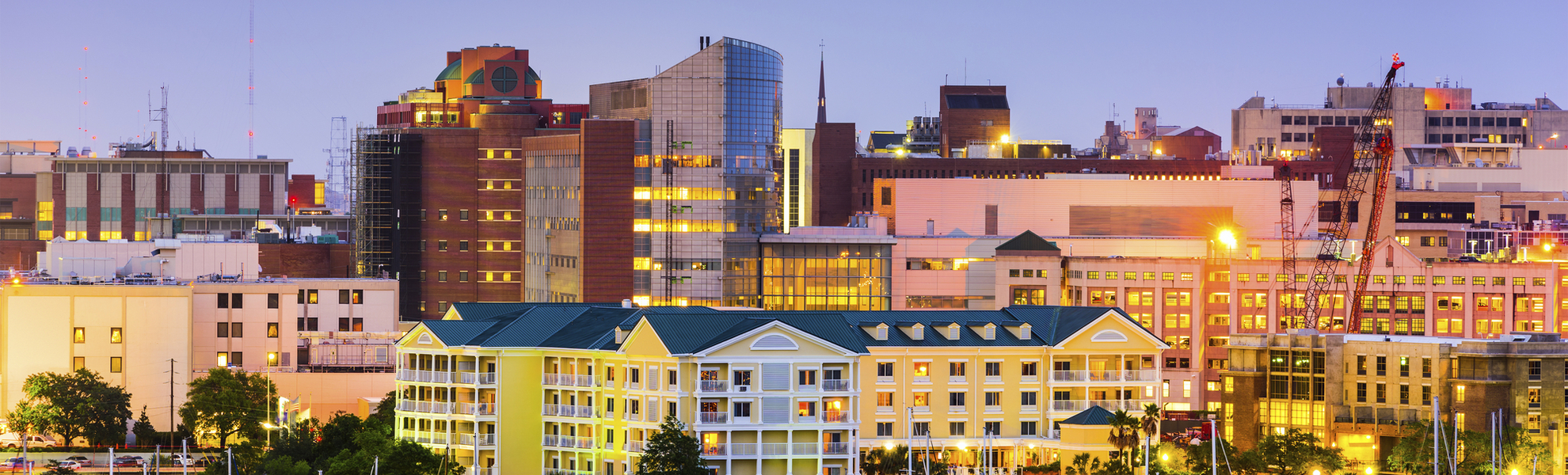 Hafen von Charleston, USA