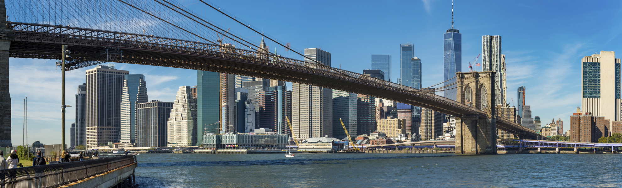 Brooklyn Bridge in New York, USA