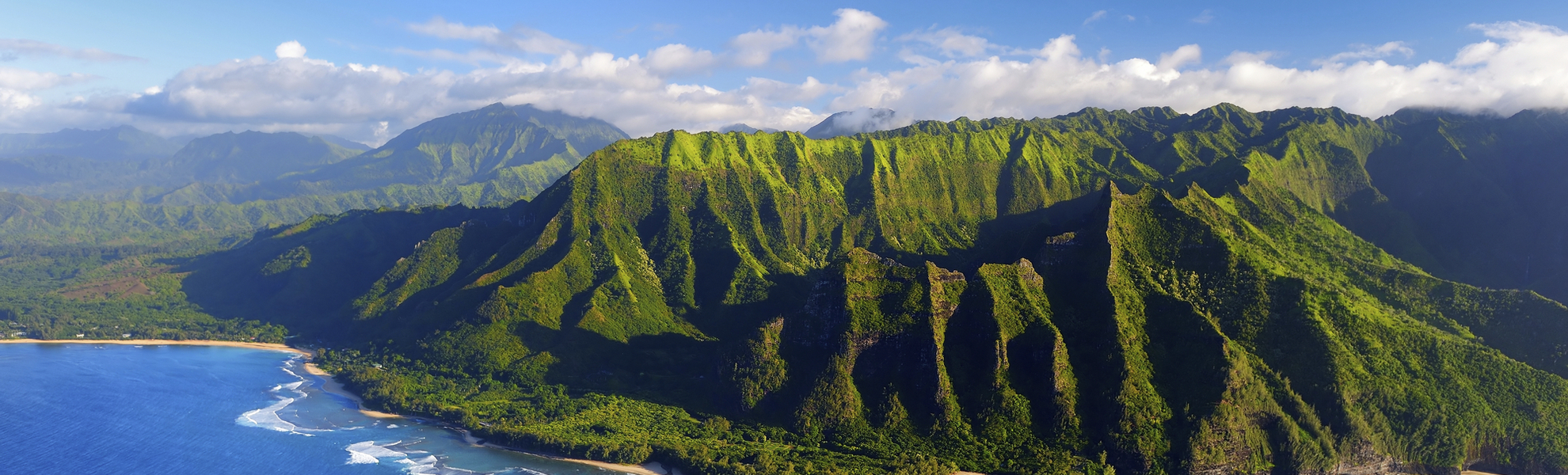 traumhafte Küste von Kauai, USA