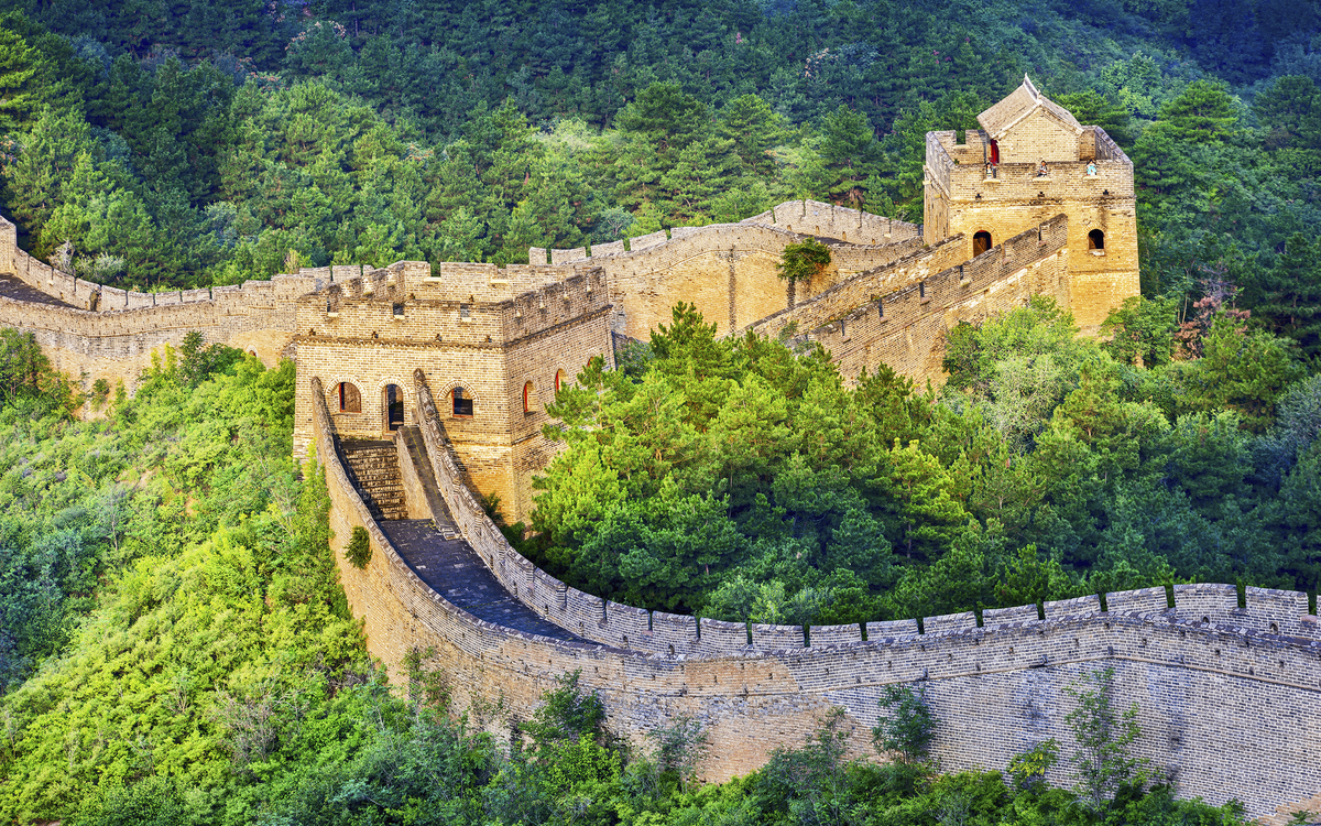 Große Mauer bei Peking, China
