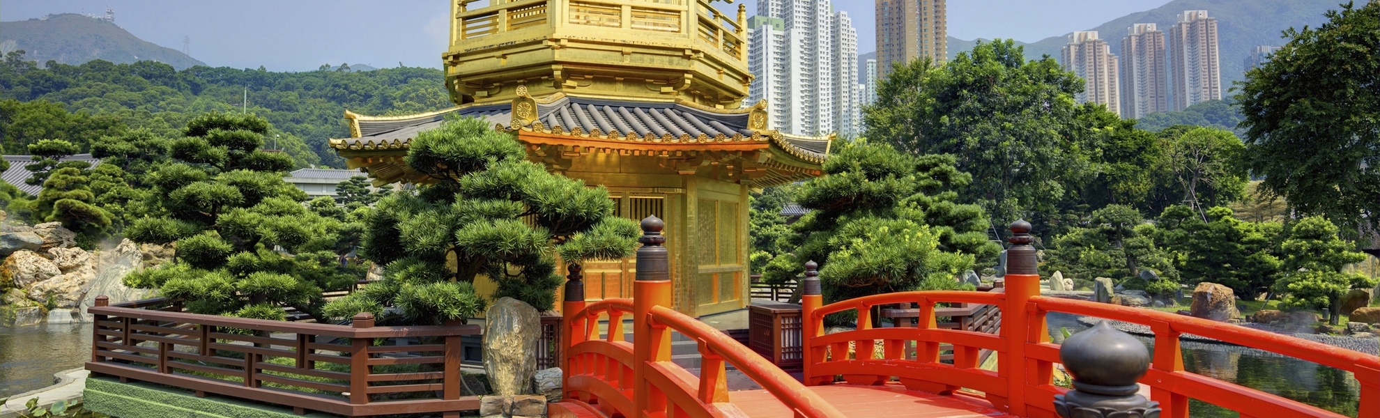 Chi Lin Tempel, Hongkong, China