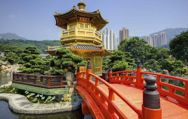 Chi Lin Tempel, Hongkong, China