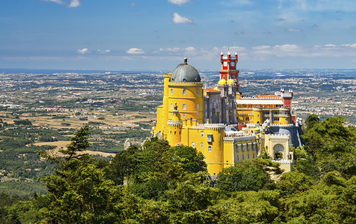 Nationalpalast in Sintra, Portugal