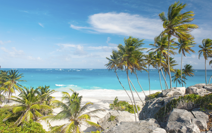 traumhafter Strand auf Barbados, Karibik