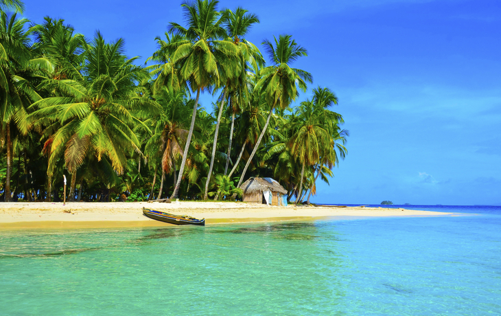 Strand von Insel San Blas, Panama