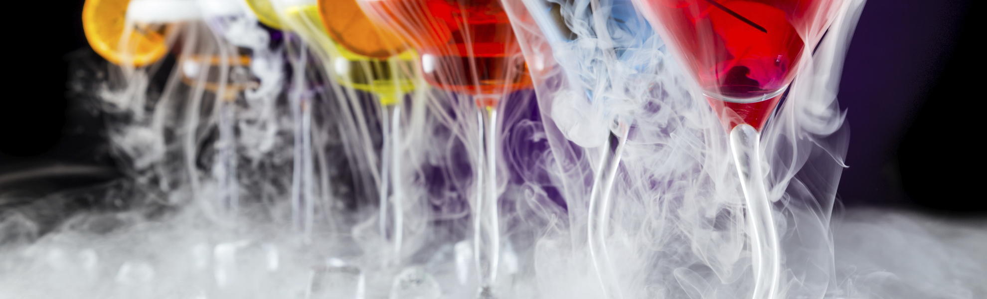 Cocktails in einer Eisbar