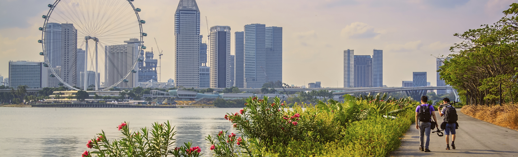 Skyline von Singapur
