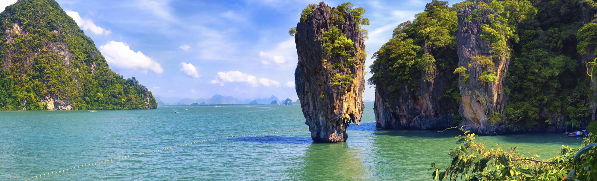 James Bond Felsen auf Phang Nga, Thailand