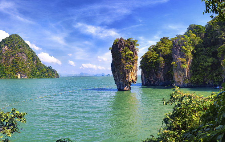 James Bond Felsen auf Phang Nga, Thailand