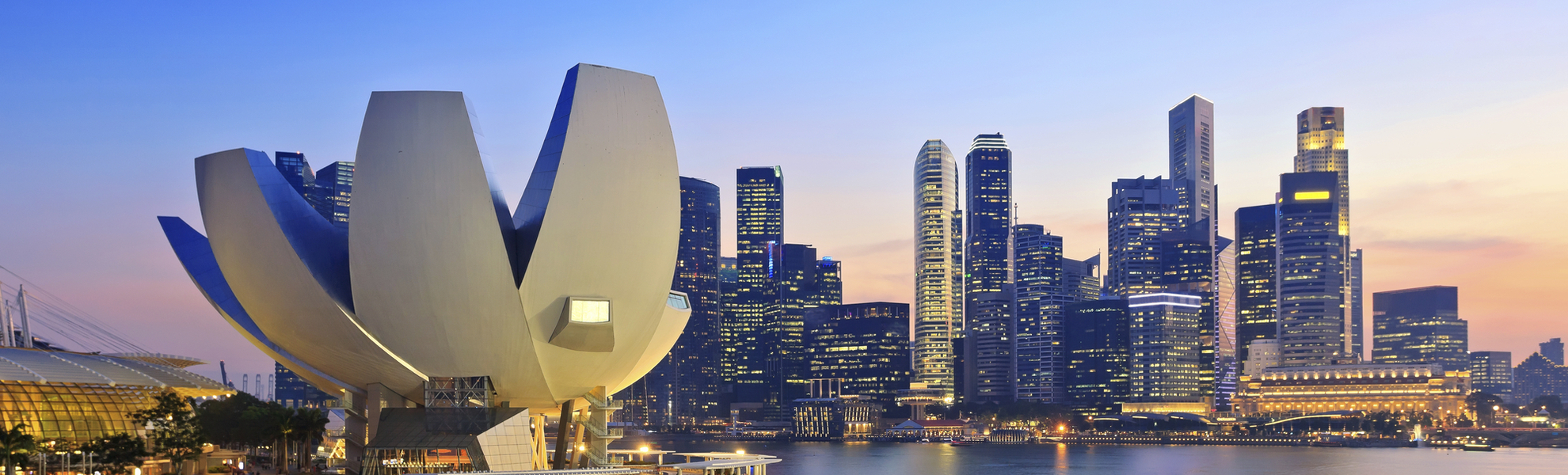 Skyline von Singapur