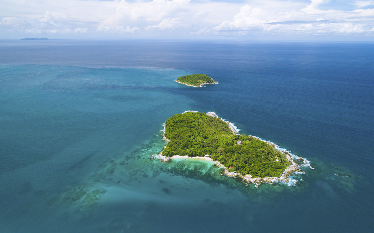 Herzinsel Buddha Island, Phuket, Thailand