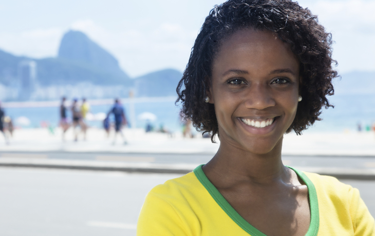 Brasilianische Sportlerin