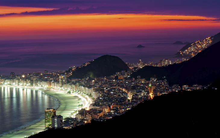 Copa Cabana, Rio de Janeiro, Brasilien