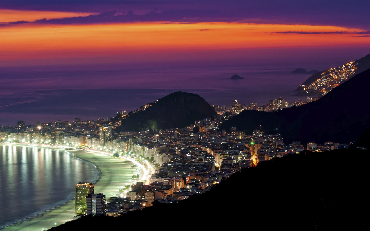 Copa Cabana, Rio de Janeiro, Brasilien