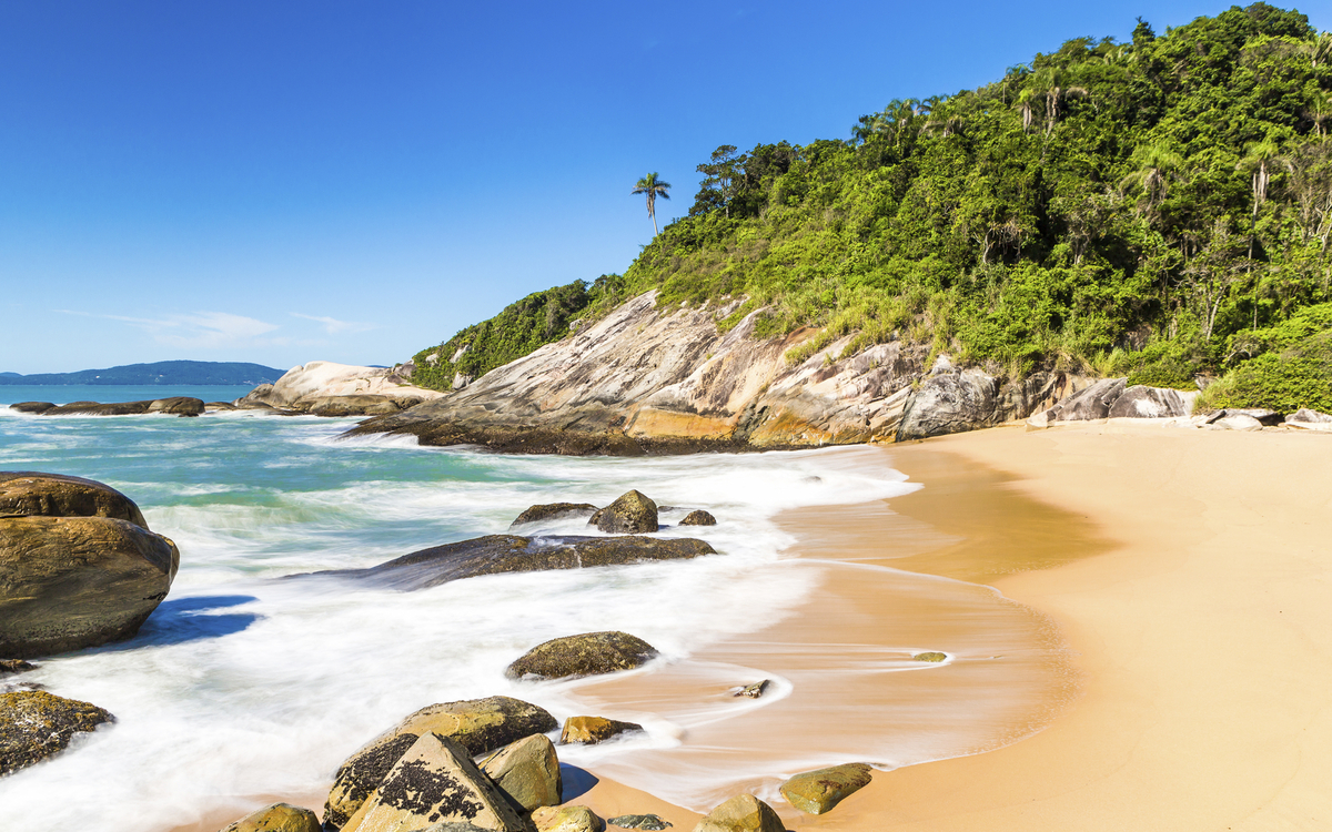 Estaleirinho Beach, Brasilien