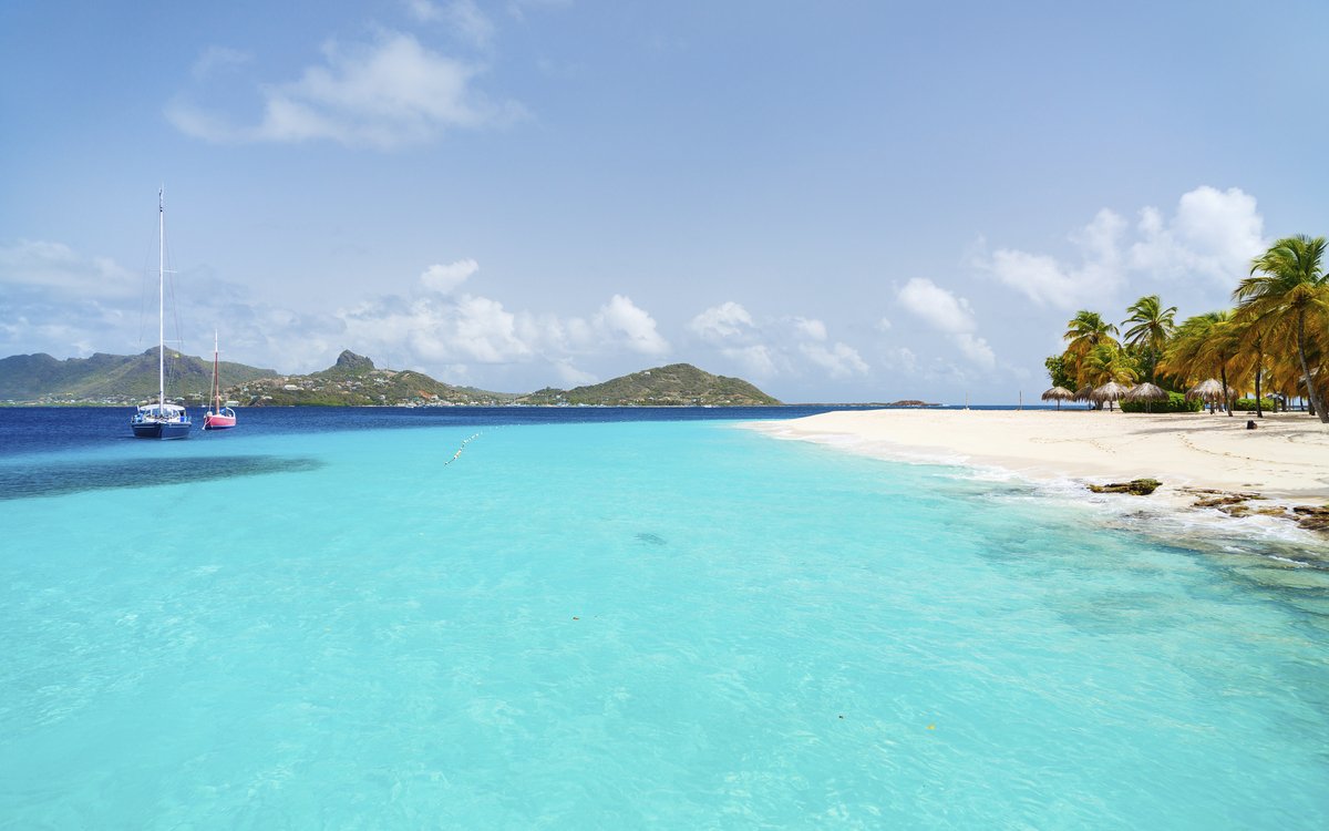 Strand von Grenadinen, St Vincent