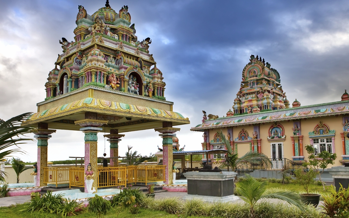 Tamil Tempel in Port Louis, Madagaskar