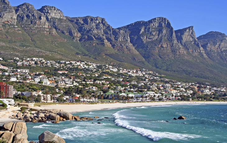 Camps Bay in Kapstadt, Südafrika