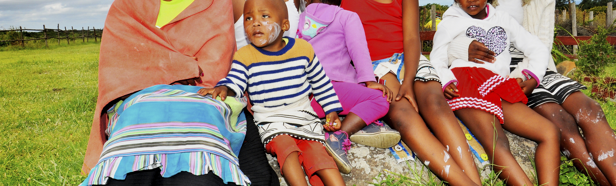 Einheimische Bevölkerung von Südafrika