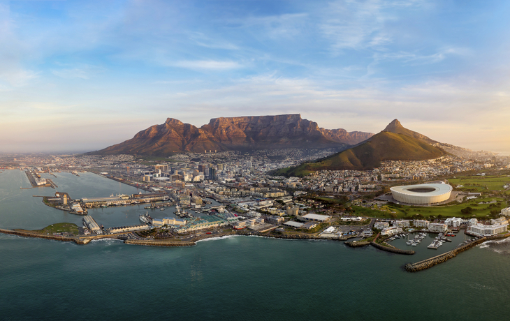 Luftaufnahme von Kapstadt, Südafrika