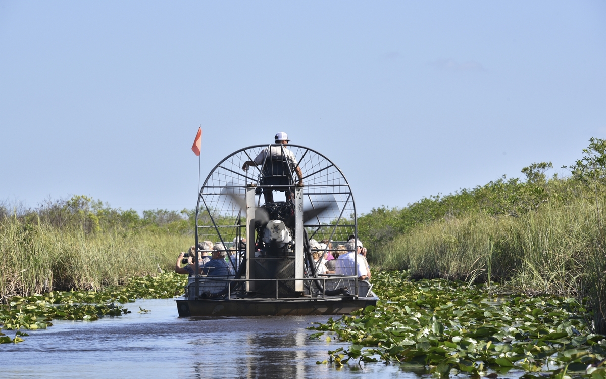 Bootstour durch den Everglades Nationalpark, USA