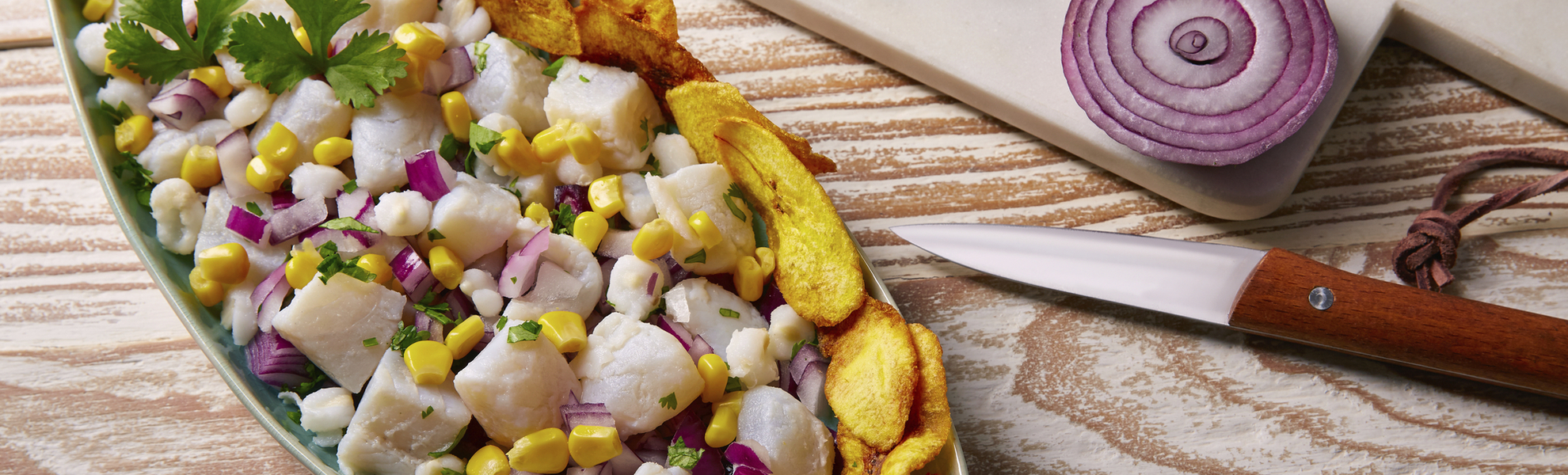 Frisch zubereitetes Fischgericht