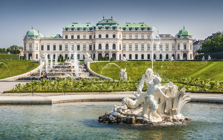 Schloss Belvedere in Wien, Österreich