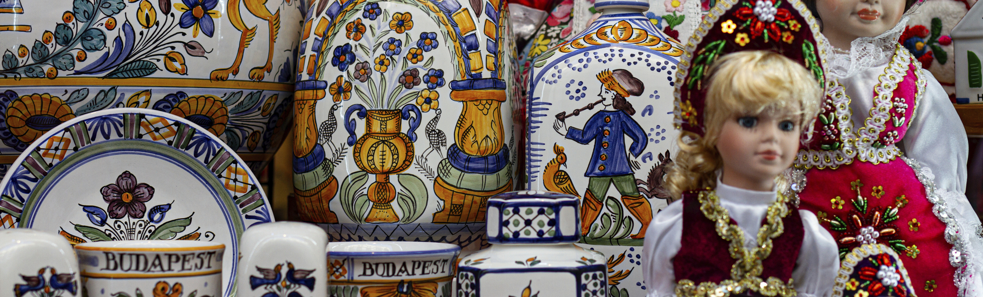 Ungarischer Souvenierstand