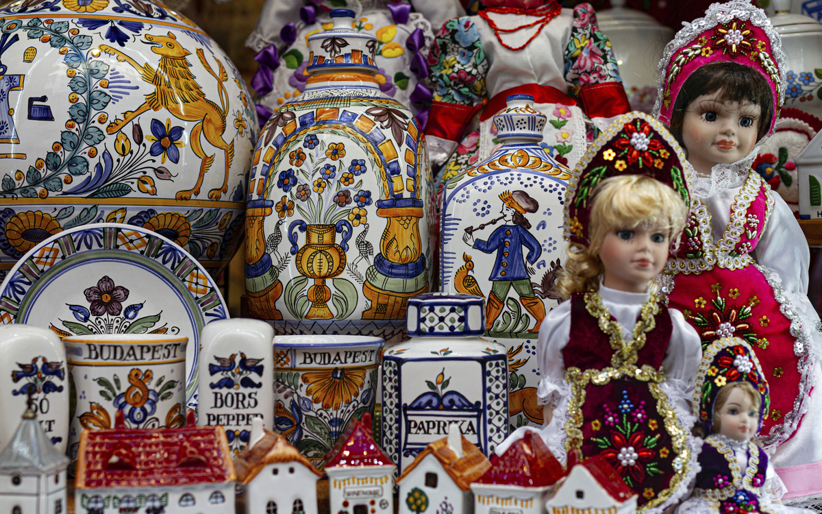 Ungarischer Souvenierstand