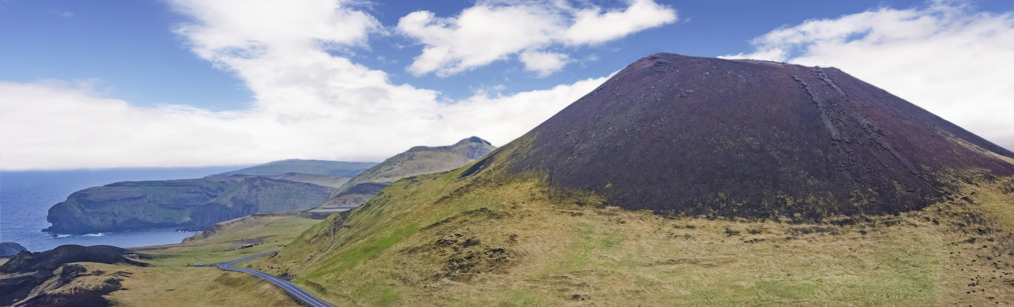 Vulkan Eldfell in Island