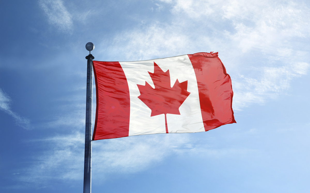 Die kanadische Flagge