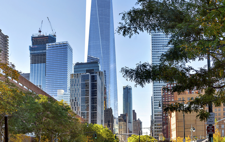One World Trade Center in New York, USA