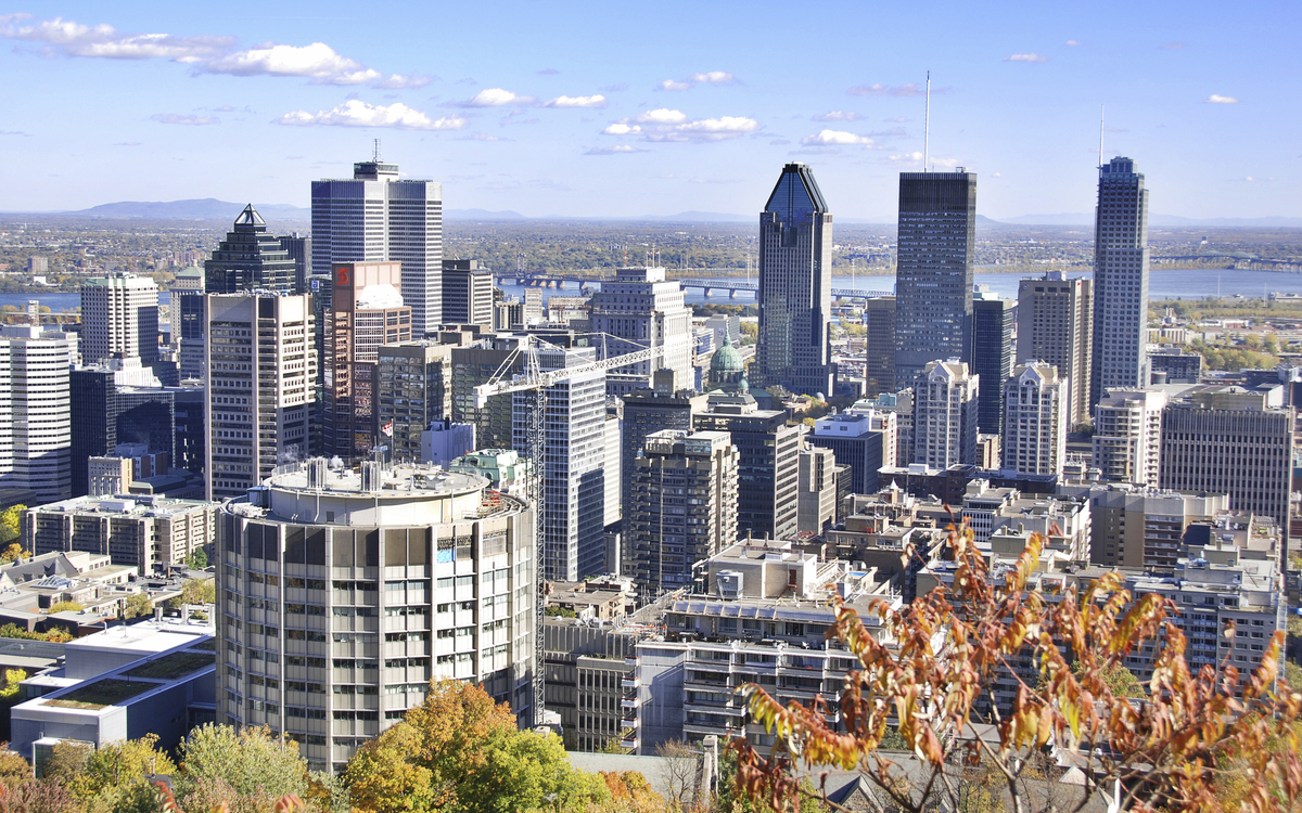 Hochhäuser Montreals, Kanada